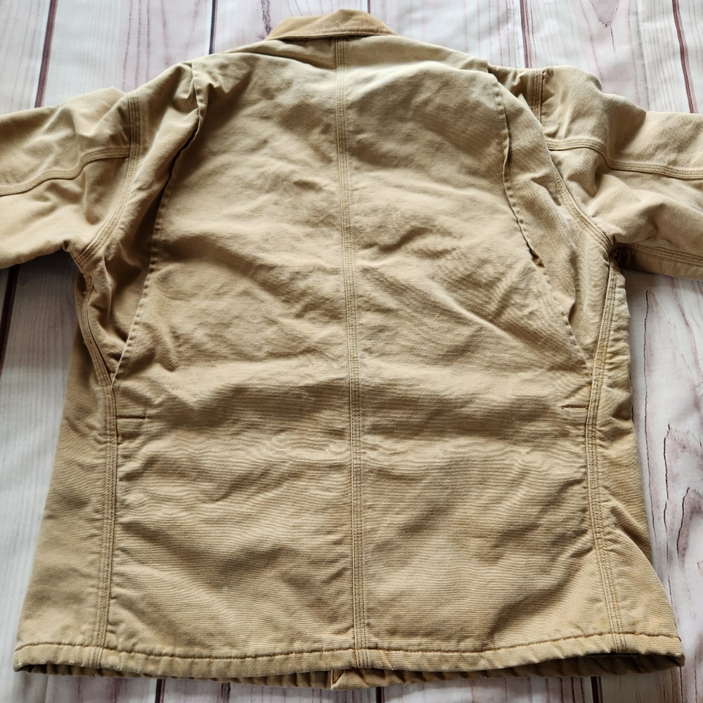 Carhartt Vintage Chore Coat C01 C02 Tan Blanket-lined Duck Canvas, Men's Size XL - Picture 8 of 13
